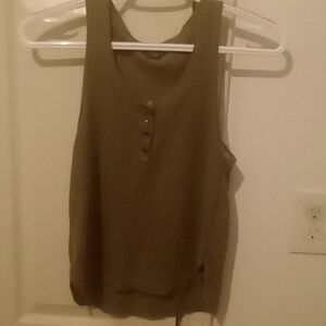 Women's Green Tank top to go with Leggings